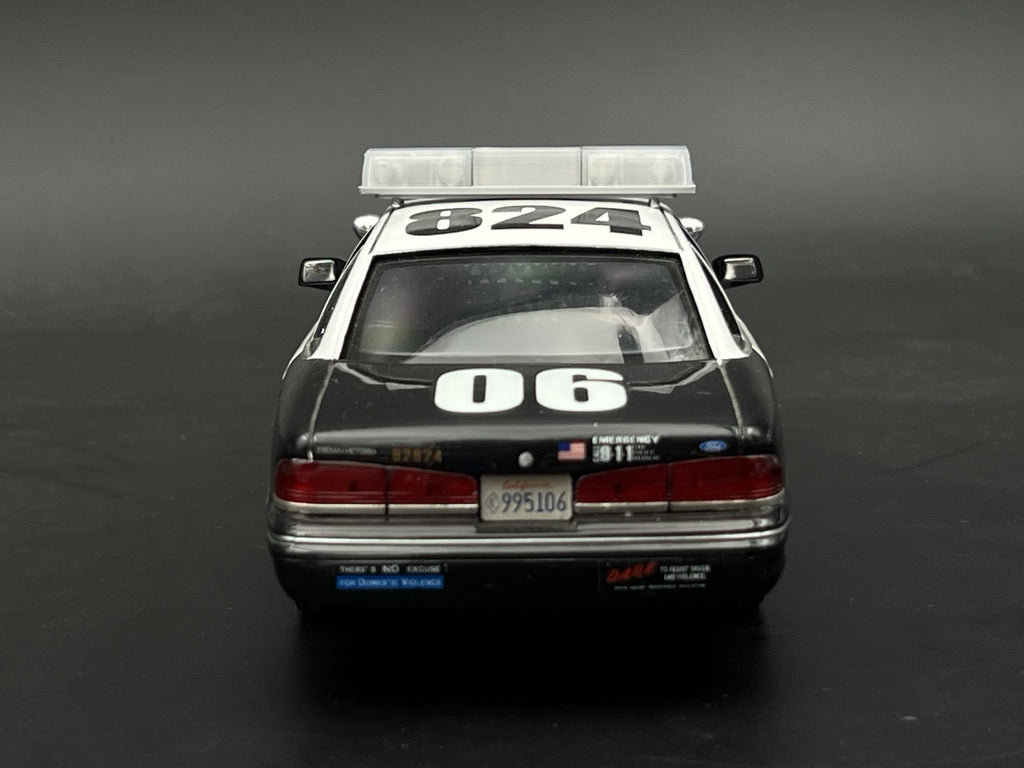 1/24 25 Clear Federal Signal Twinsonic Lightbar Police Sheriff Highway Patrol11