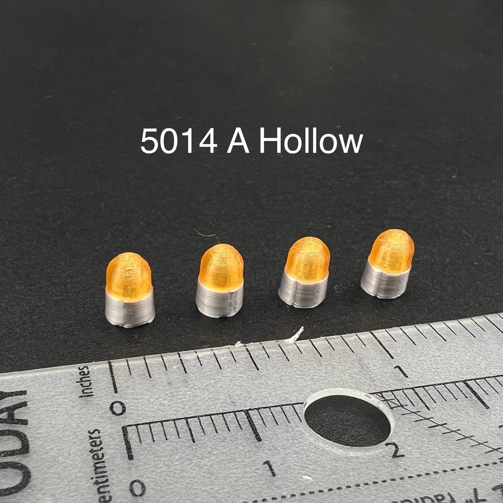 4 Pack 1/50 Vintage Amber Yellow Beacon Ray Lightbar Construction Tow Work Truck0