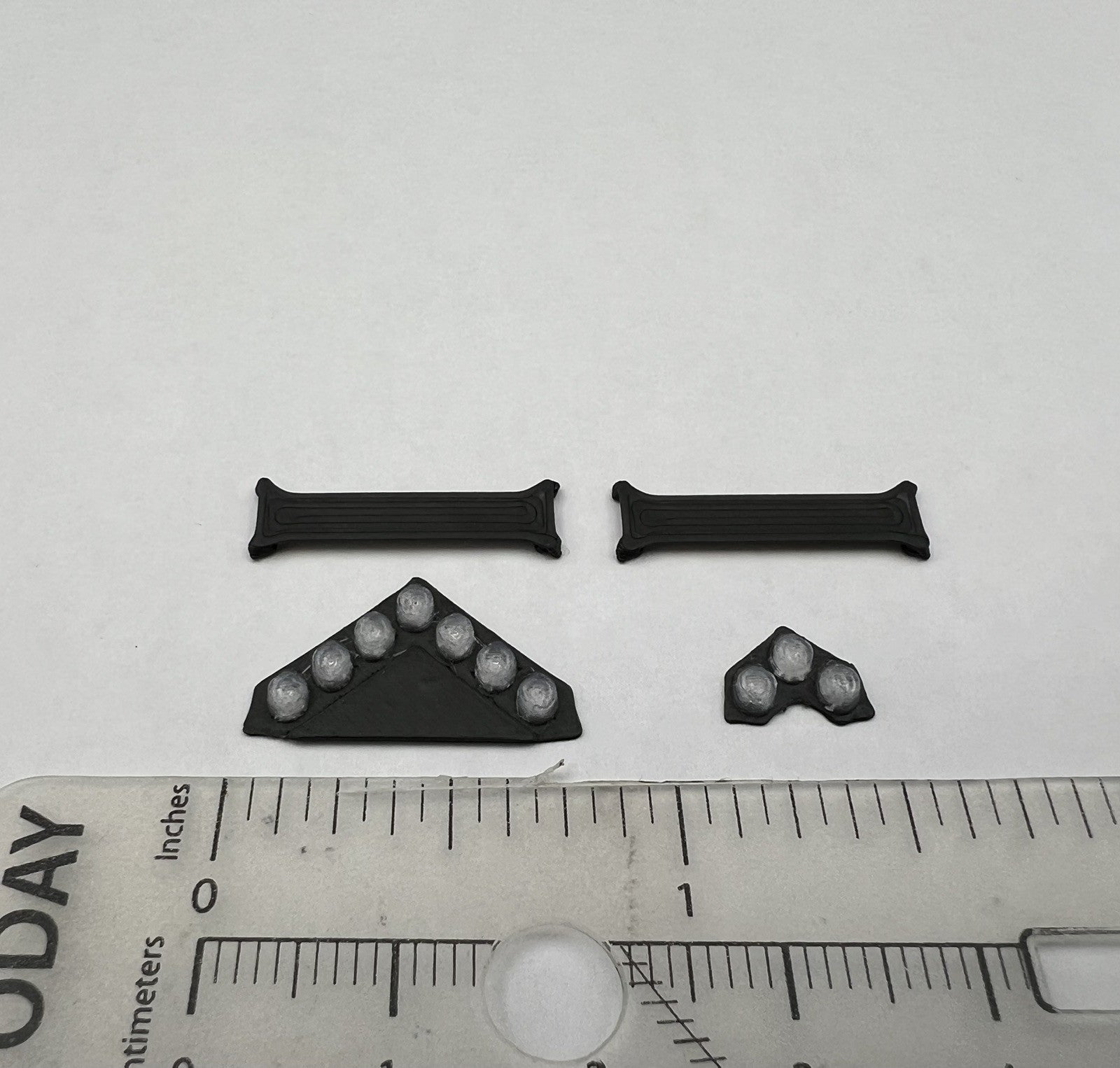 2 Pack 1/64 Federal Signal Vector Vision SLR Lightbar For Greenlight Police Cars10
