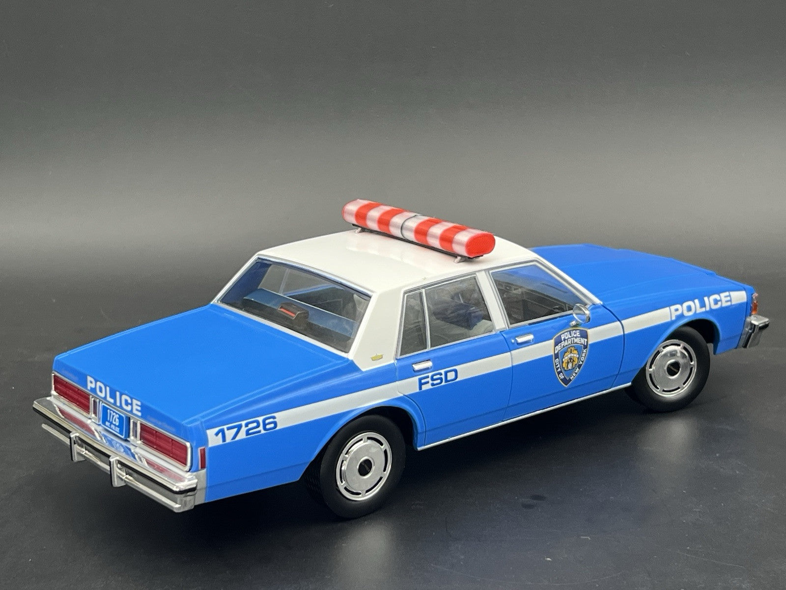 1/18 LED Ready AeroDynic Lightbar Alternating Clear Red Fire EMS Ambulance12
