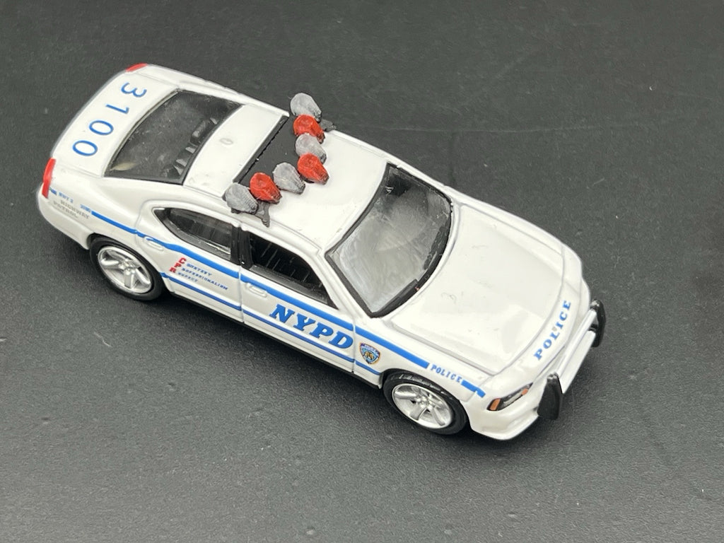 2 Pack 1/64 Red Vector Vision Lightbar Post 2008 NYPD New York Police Sheriff12