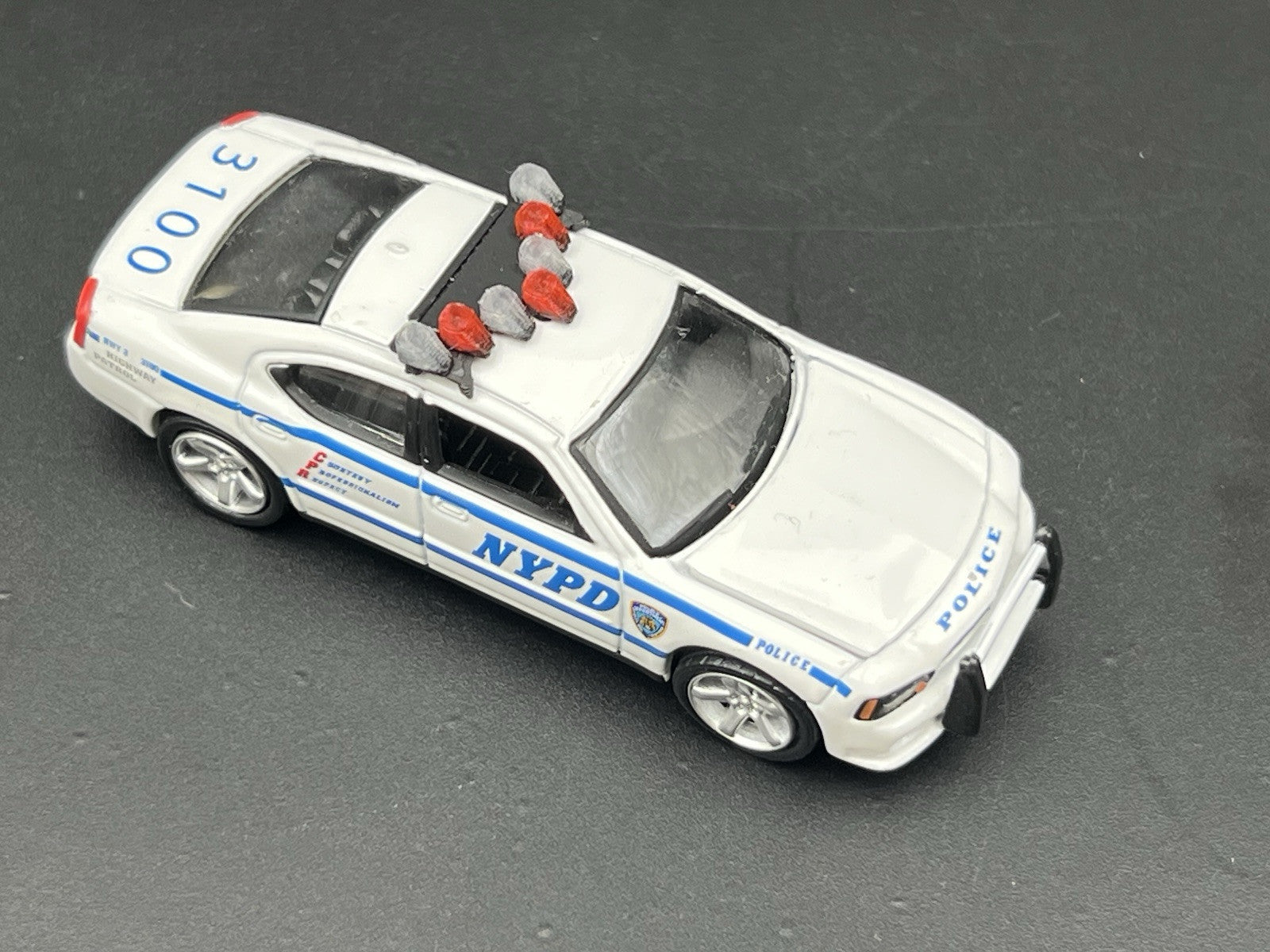 2 Pack 1/64 Red Vector Vision Lightbar Post 2008 NYPD New York Police Sheriff12