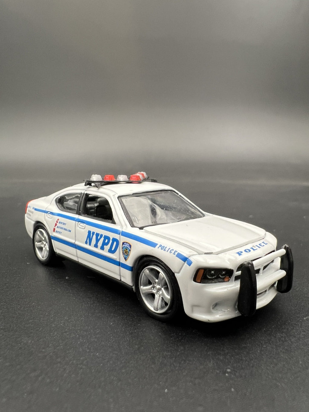 2 Pack 1/64 NYPD Red Federal Signal Vision SLR Lightbar Greenlight Police Car12