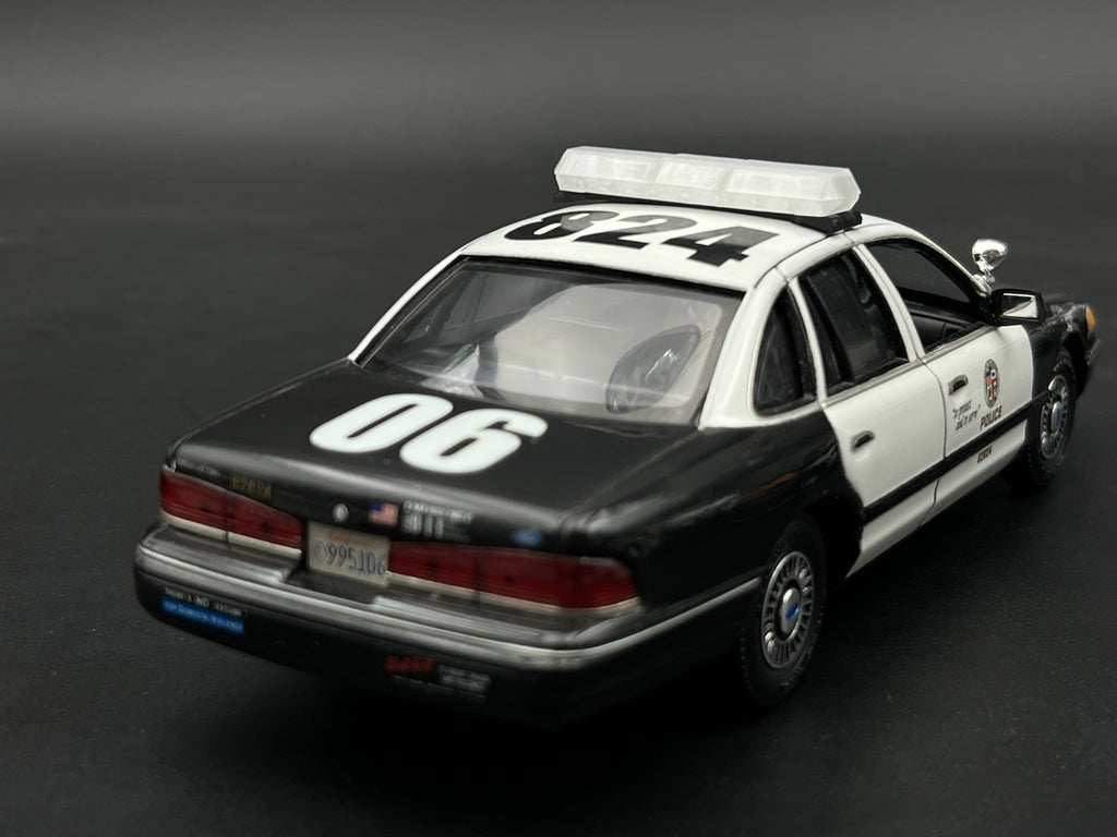 1/24 25 Scale Clear Code 3 MX7000 Lightbar LAPD LASD Sheriff Police5