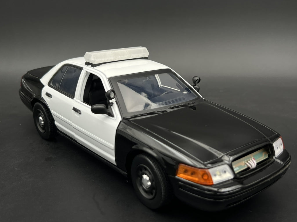 1/18 Scale Clear Code 3 MX7000 Lightbar W/ Internal Lens Police Sheriff Fire7
