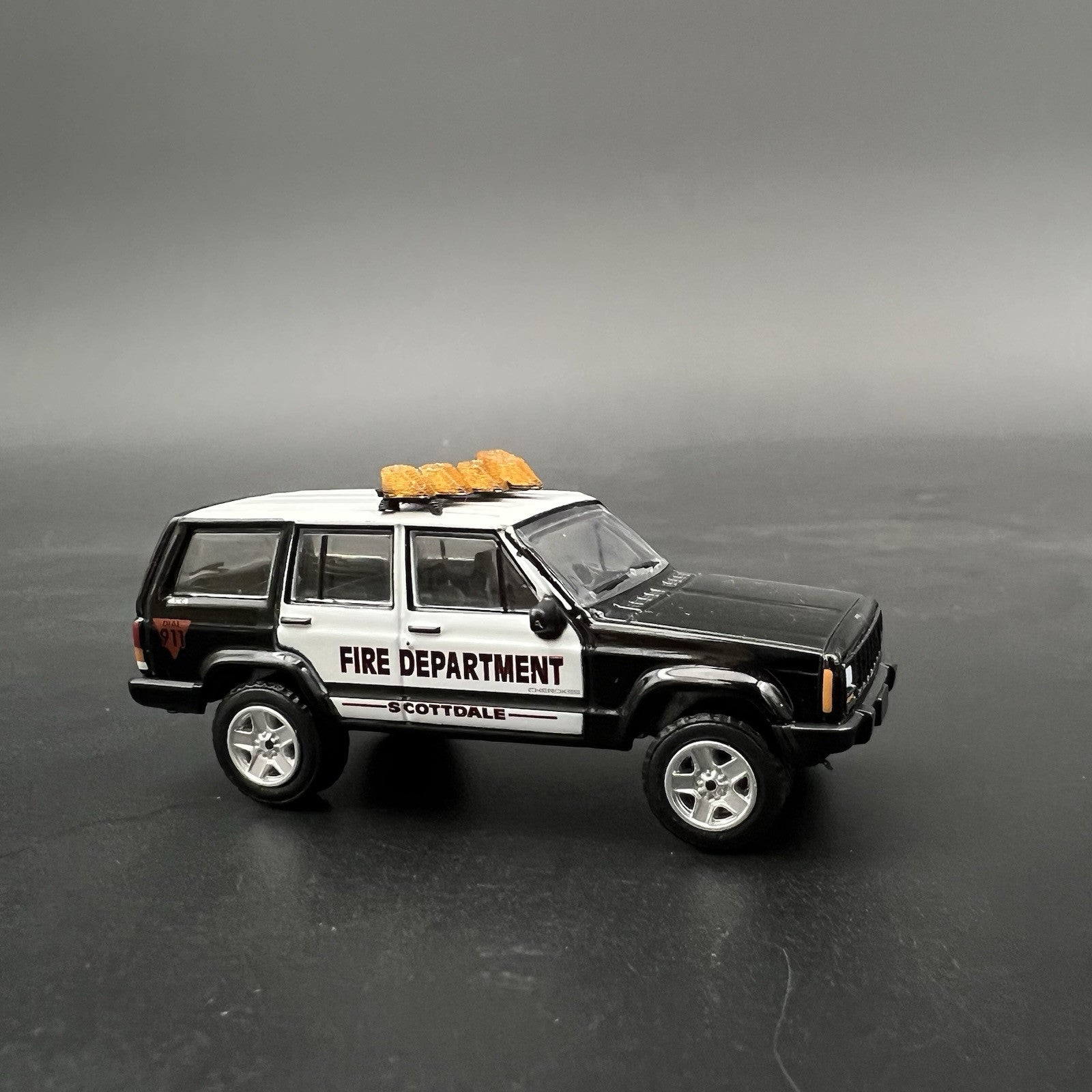 2 Pack 1/64 Vector Vision Amber Yellow Lightbar Tow Work Truck Construction19