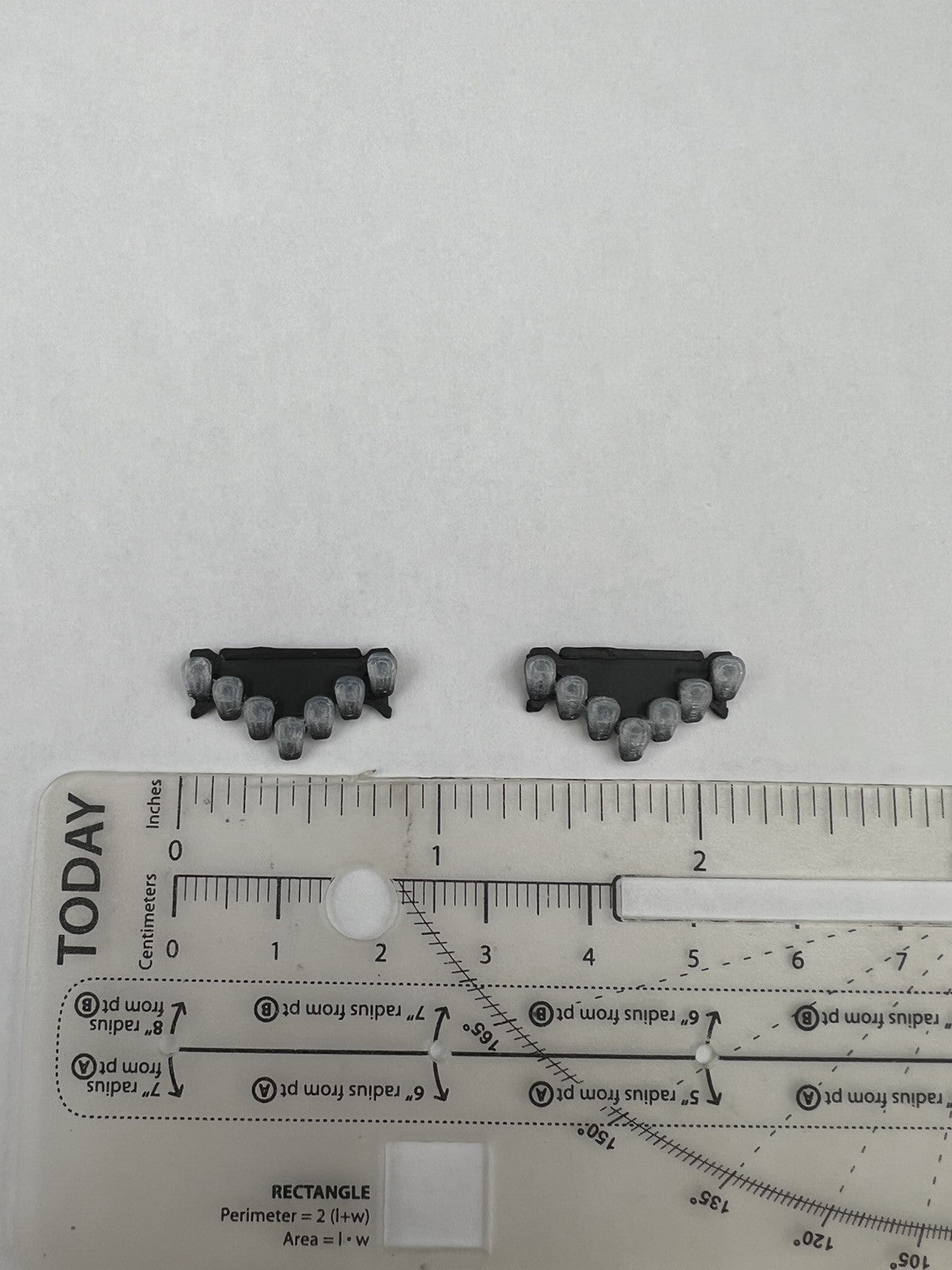 2 Pack 1/64 Federal Signal Old Vector Vision Lightbar For Greenlight Police Cars15