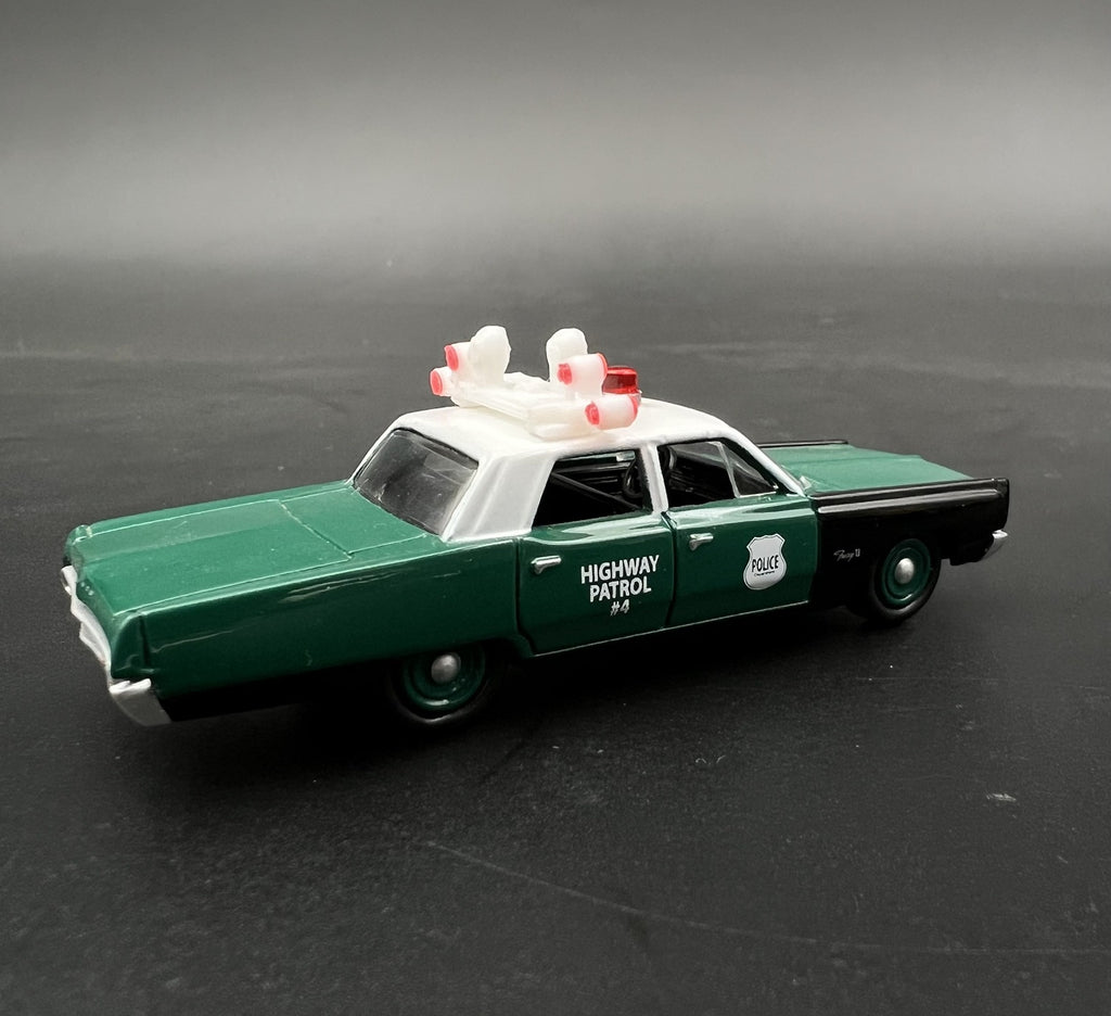 1/64 NYPD Highway Patrol (Down) Vintage High Riser Lightbar New York Police16