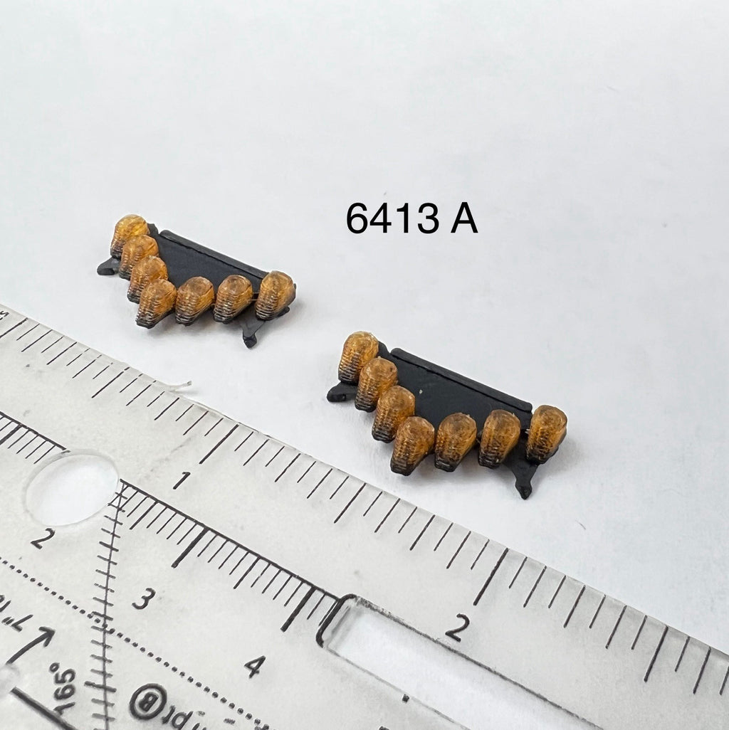 2 Pack 1/64 Vector Vision Amber Yellow Lightbar Tow Work Truck Construction0
