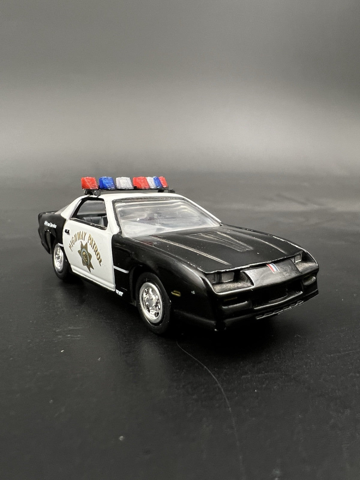 2-Pack 1/64 Scale Blue Red Vector Lightbar California Highway Patrol 6413 CHP5