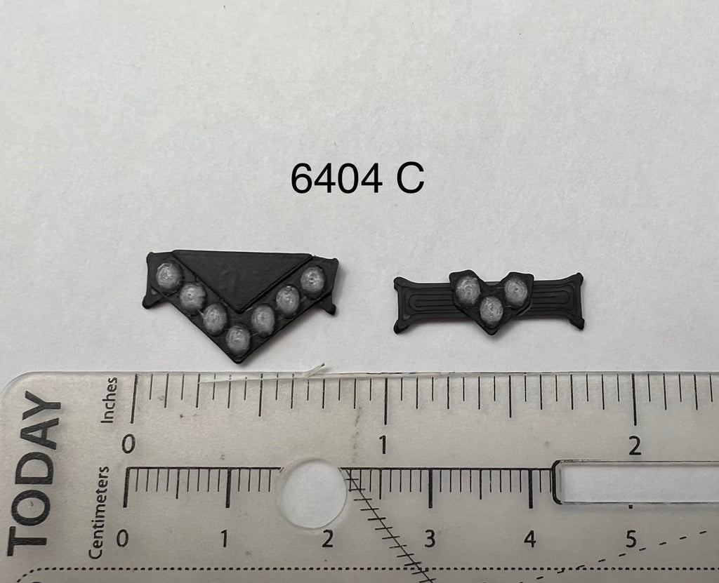 2 Pack 1/64 Federal Signal Vector Vision SLR Lightbar For Greenlight Police Cars0