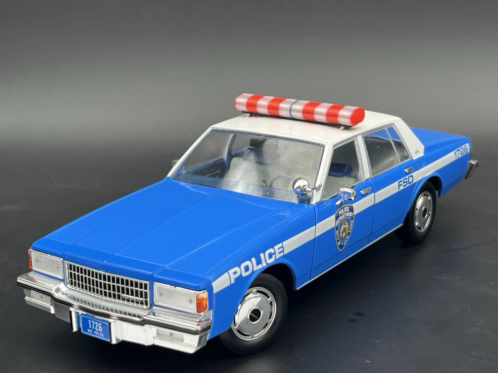 1/18 LED Ready AeroDynic Lightbar Alternating Clear Red Fire EMS Ambulance6