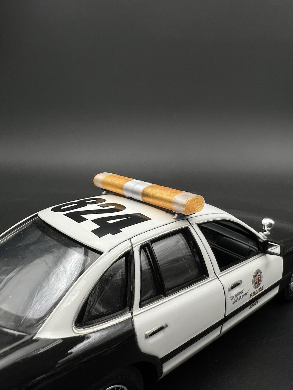 1/24 1/25 LED Compatible AeroDynic Lightbar Amber Clear Chrome Tow Work Truck5