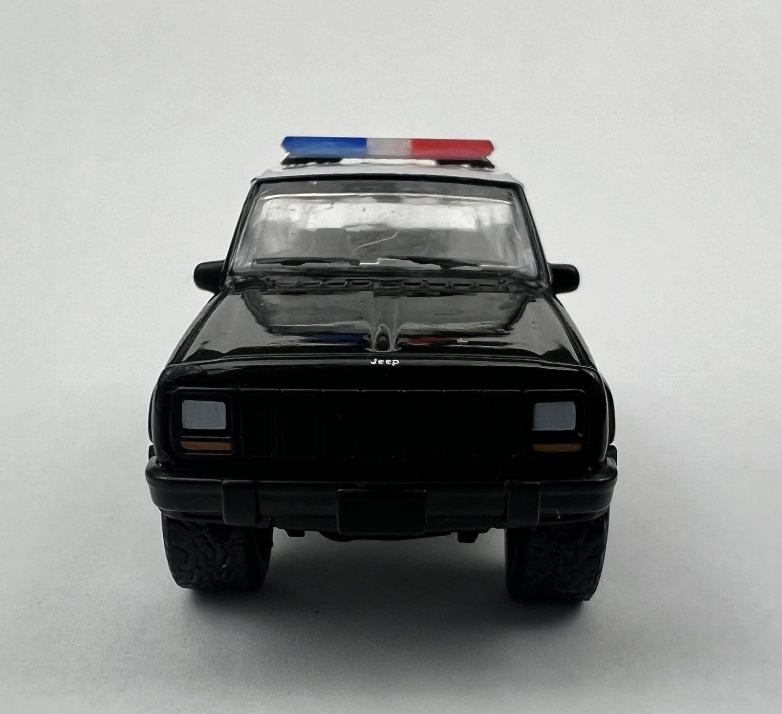 2 Pack 1/64 Blue Red Federal Signal Arjent Lightbar Greenlight Police Car4