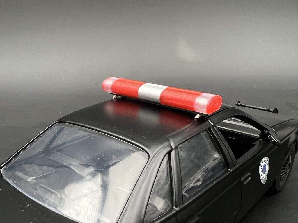 1/24 1/25 LED Compatible AeroDynic Lightbar NYSP Red Clear New York State Police3