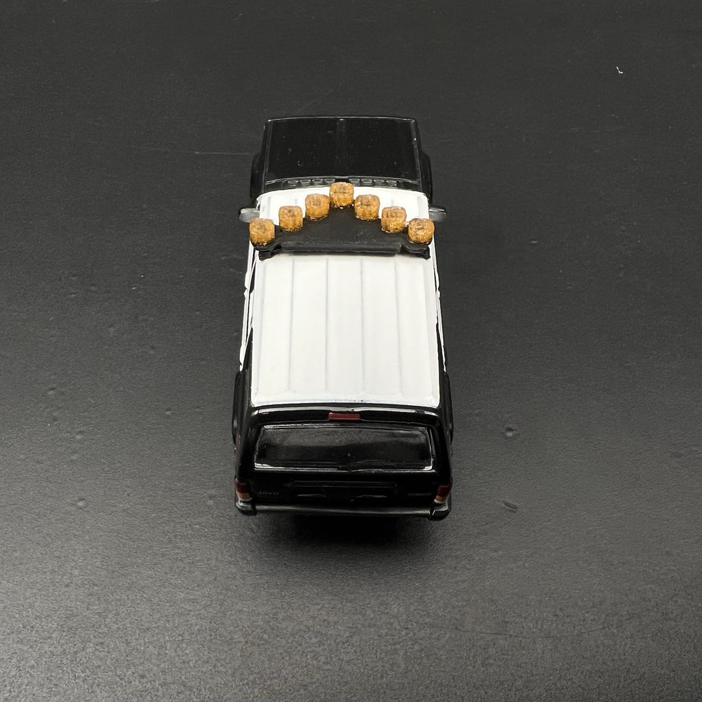 2 Pack 1/64 Vector Vision Amber Yellow Lightbar Tow Work Truck Construction23