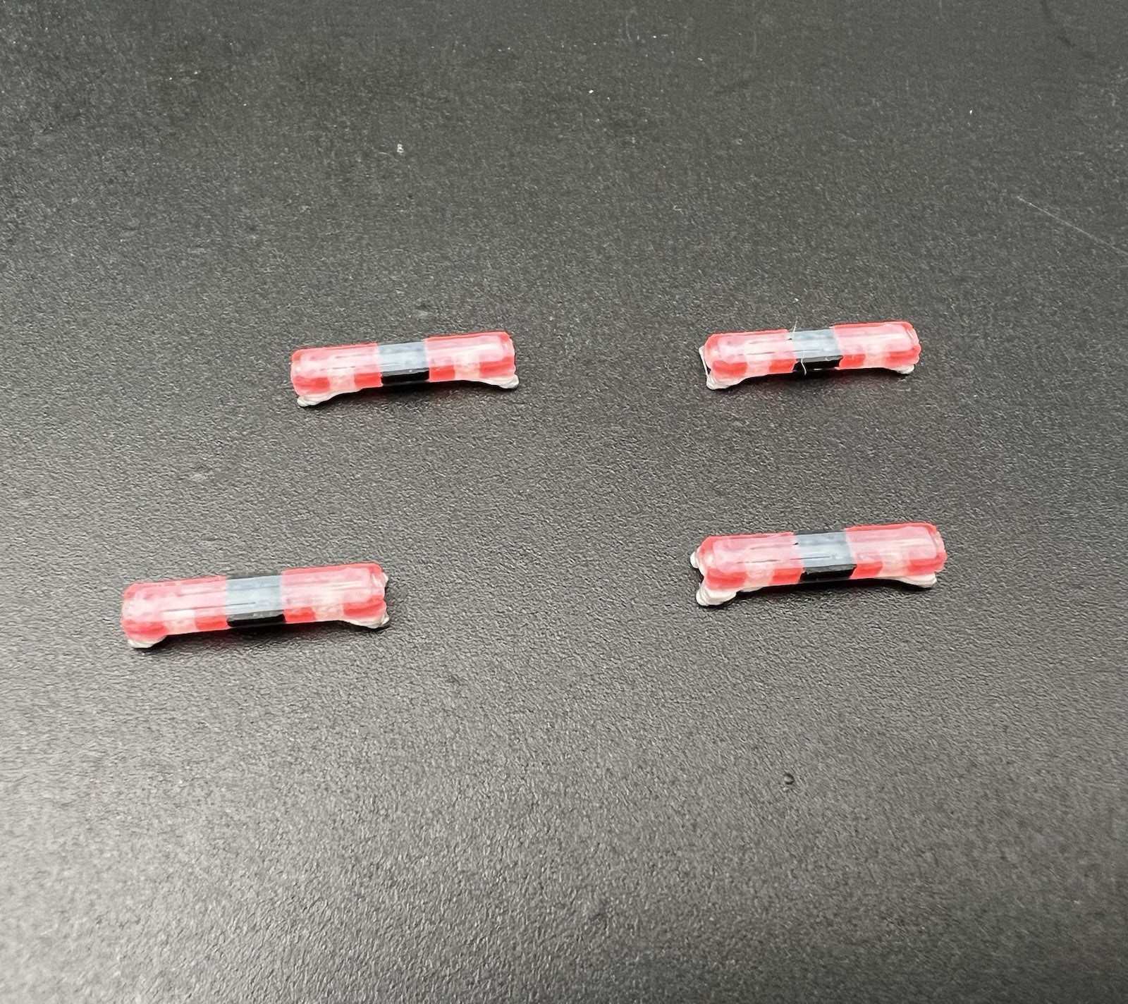 4 Pack 1/87 HO Edge Lightbar Red Fire EMS Police Sheriff Car Truck Ambulance5
