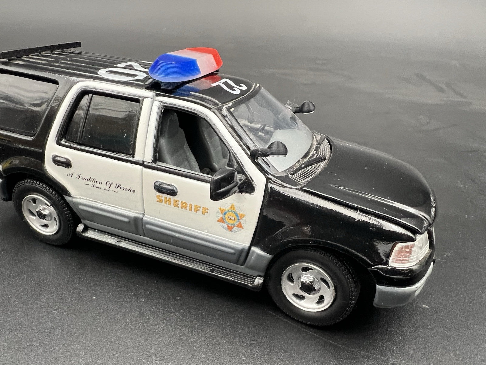 4 Pack 1/43 Spotlights For Greenlight Police Car SUV Fire EMS Lightbar Sheriff5