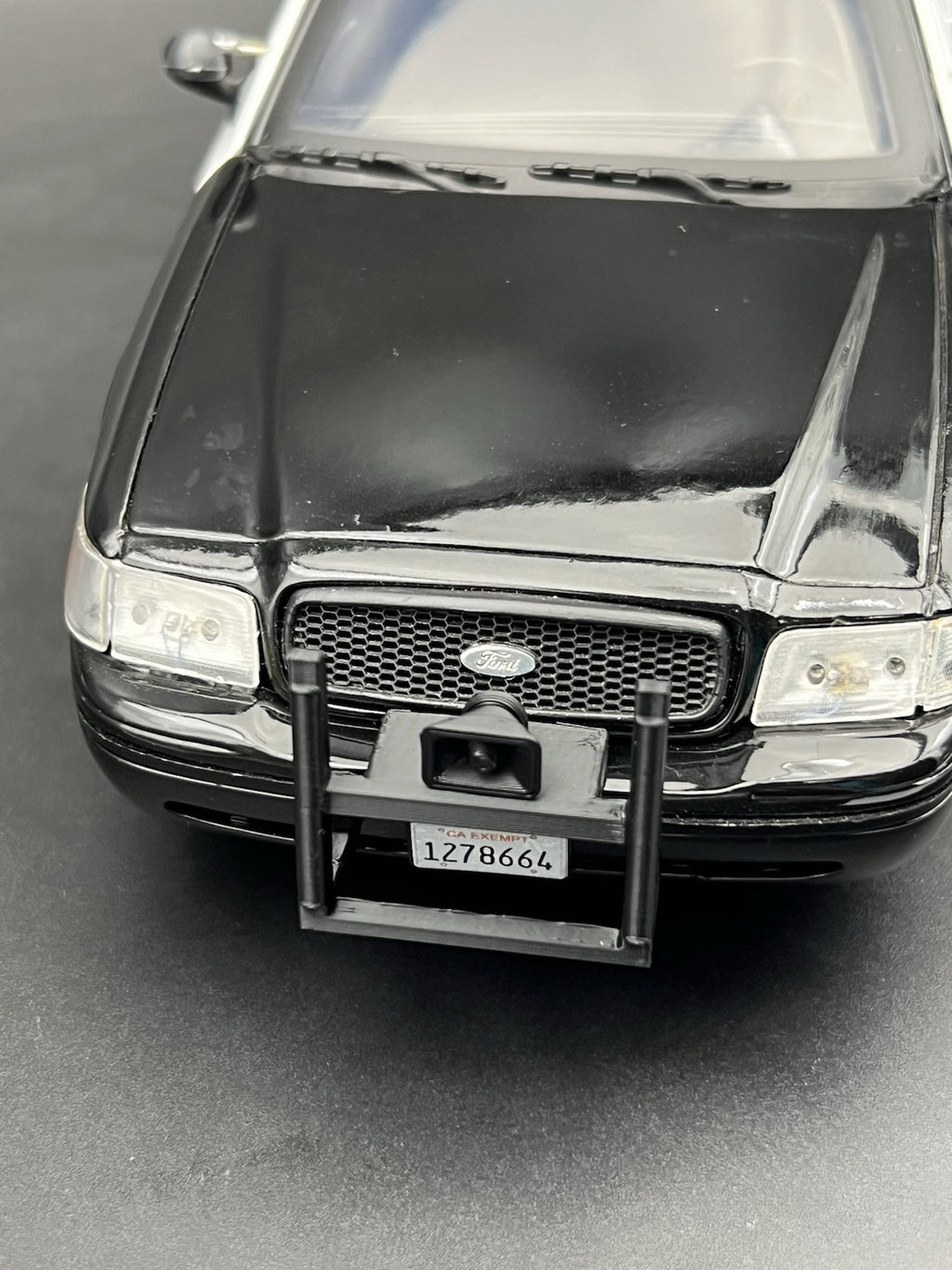 1/18 CHP Style Push Bumper For Motormax Crown Vic California Highway Patrol9