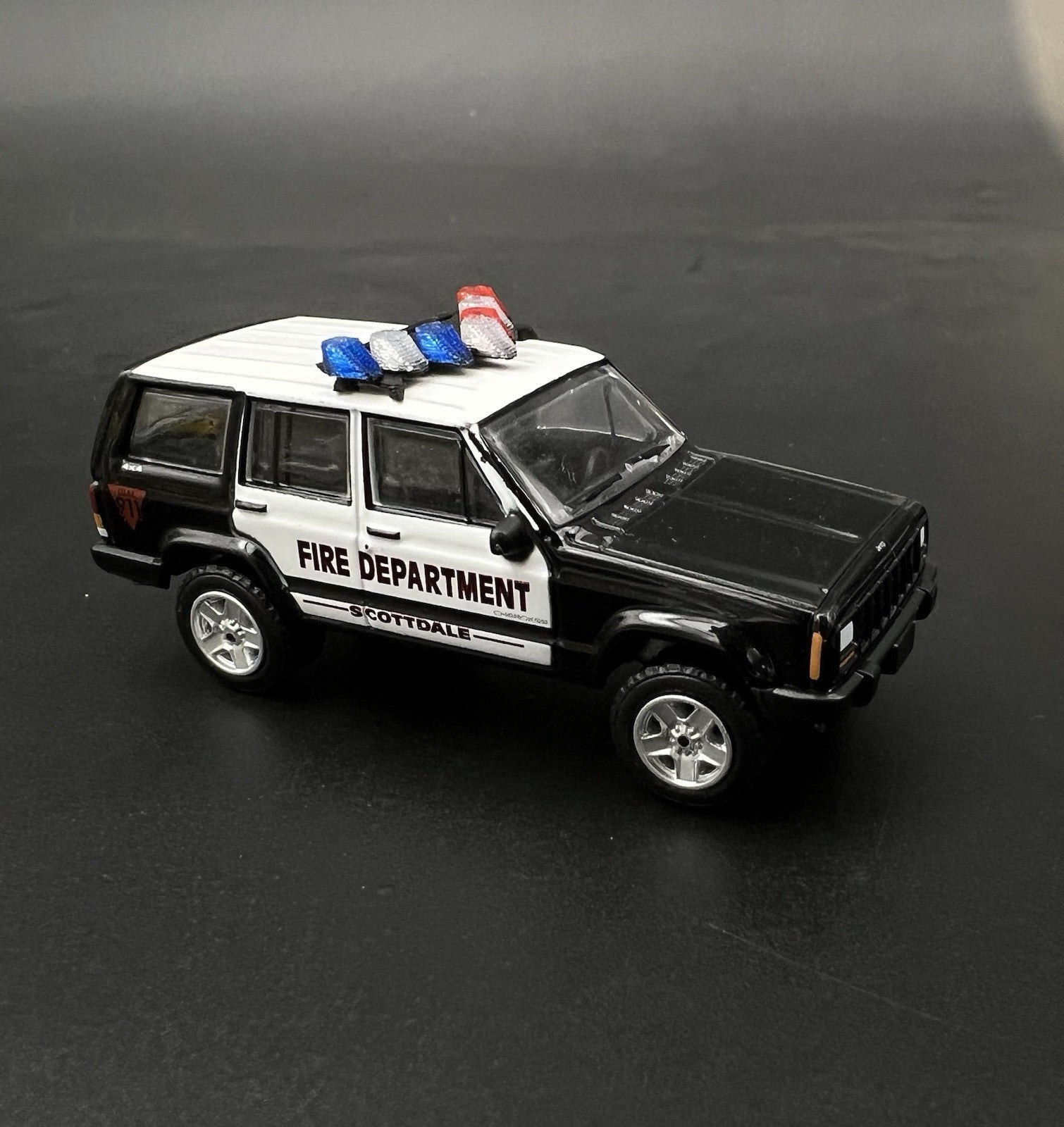 2 Pack 1/64 Blue Red Vector Vision Lightbar Police Sheriff Fire State Patrol9