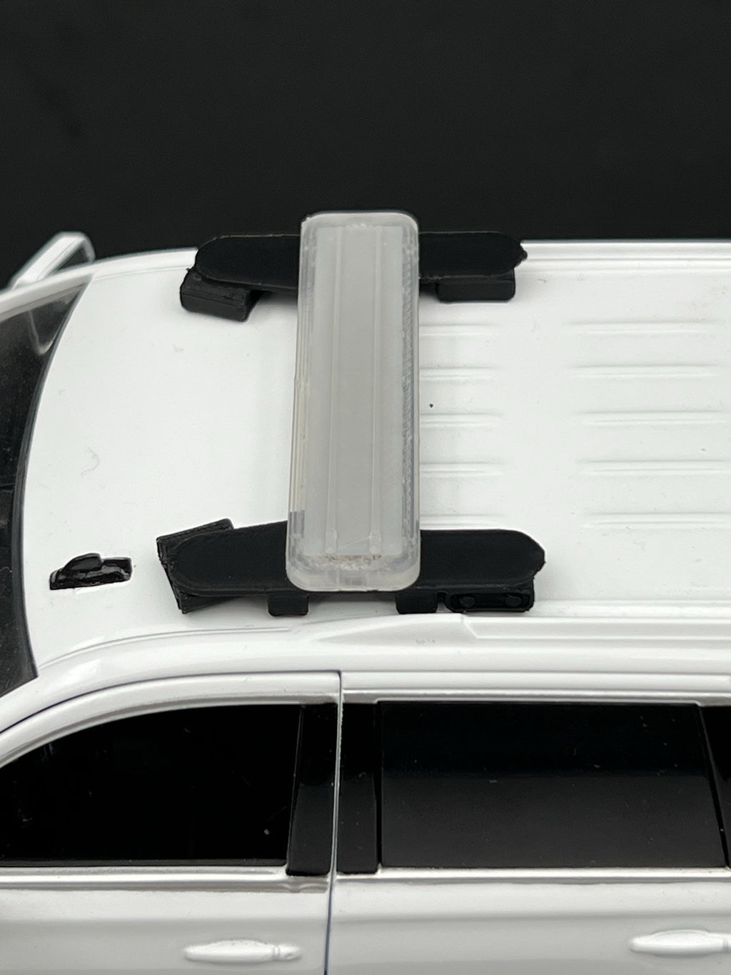 1/24 Lightbar Bracket w/ ALPR License Plate Reader Police Car SUV Sheriff13