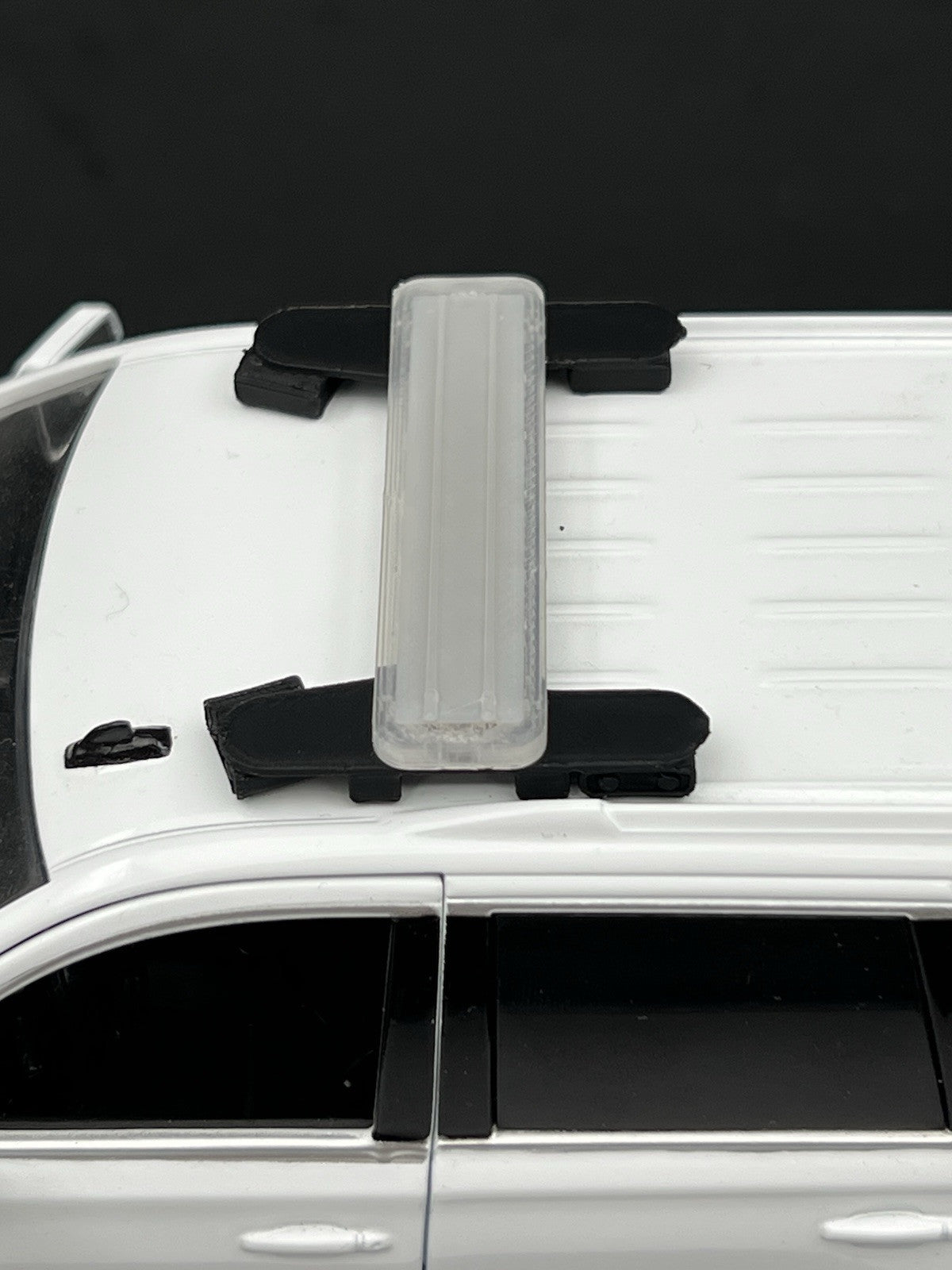 1/24 Lightbar Bracket w/ ALPR License Plate Reader Police Car SUV Sheriff13