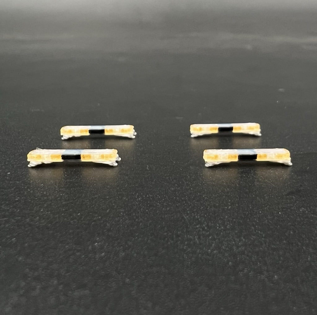 4 Pack 1/87 Whelen Edge Lightbar Amber Security Park Patrol Tow Work Truck SUV3