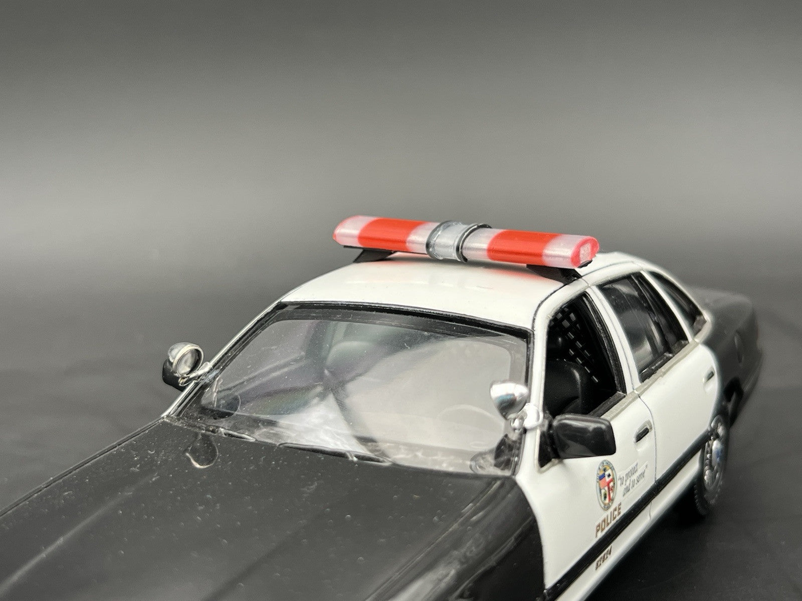 1/24 25 LED Ready NYPD Mustang Style Red Jetstream Lightbar New York Police Fire12