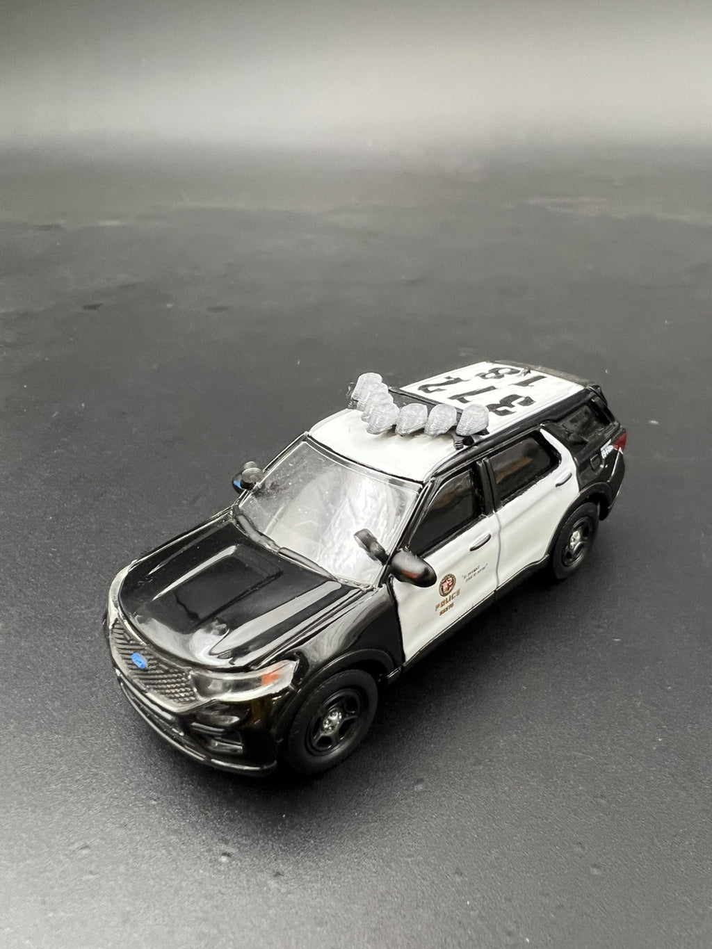 2 Pack 1/64 Federal Signal Old Vector Vision Lightbar For Greenlight Police Cars8