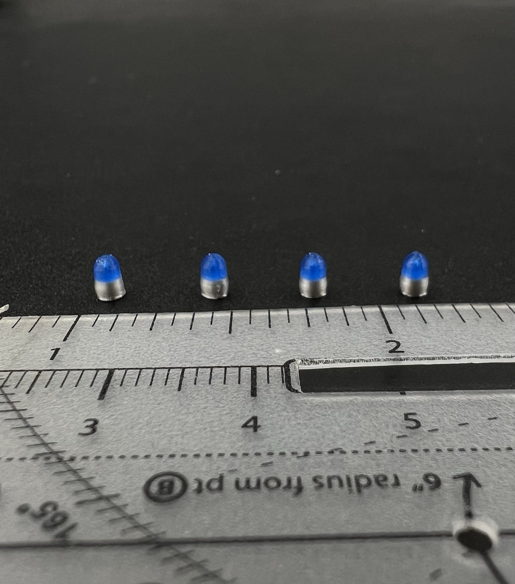 4 Pack 1/87 Vintage Blue Beacon Ray Lightbar Police Sheriff State Highway Patrol3