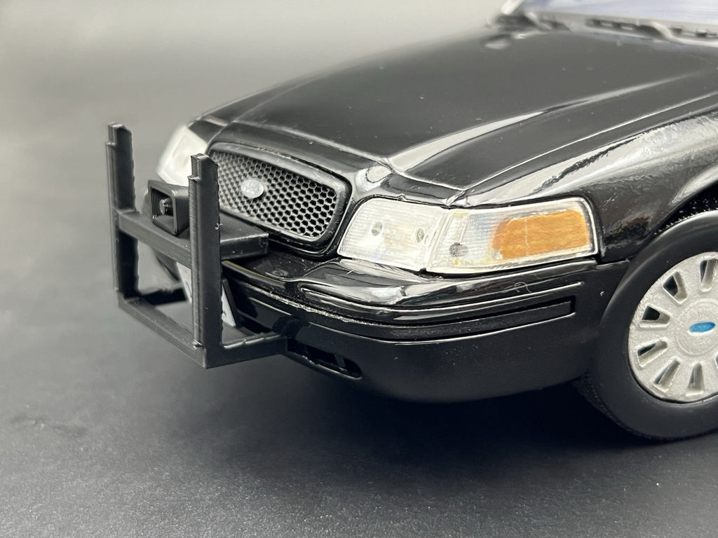 1/18 CHP Style Push Bumper For Motormax Crown Vic California Highway Patrol5
