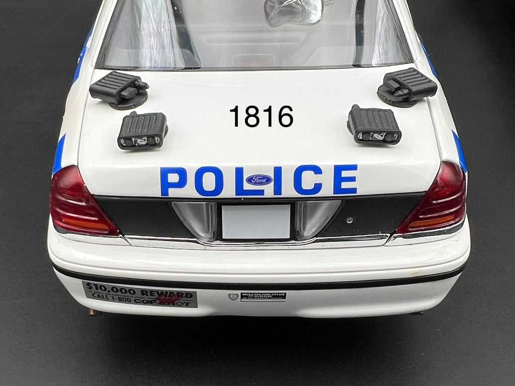 4 Pack 1/18 ALPR License Plate Reader Scanner Police Car SUV Lightbar Sheriff0