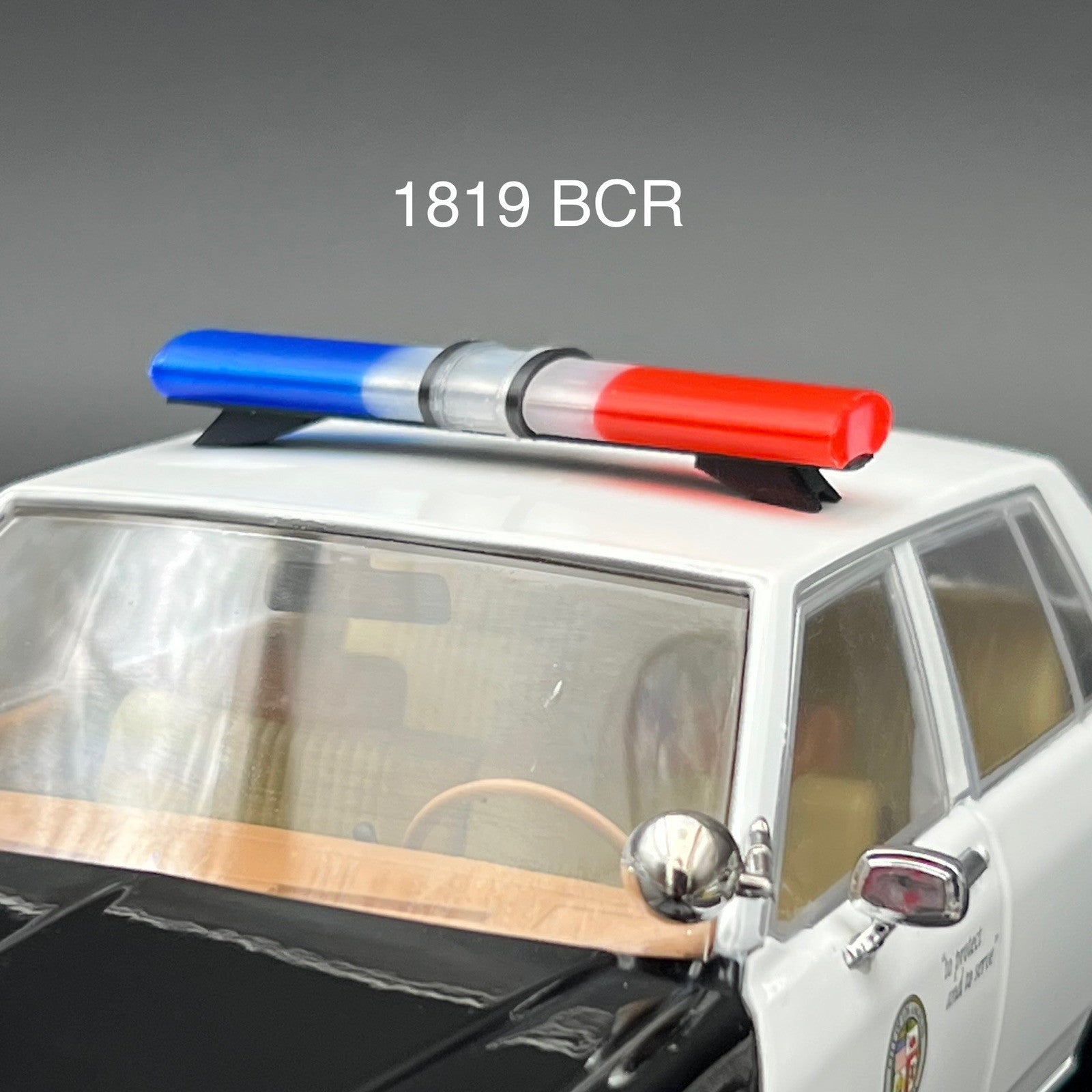 1/18 LED Ready Jetstrobe Jetstream Lightbar Blue Clear Red State Police Sheriff0