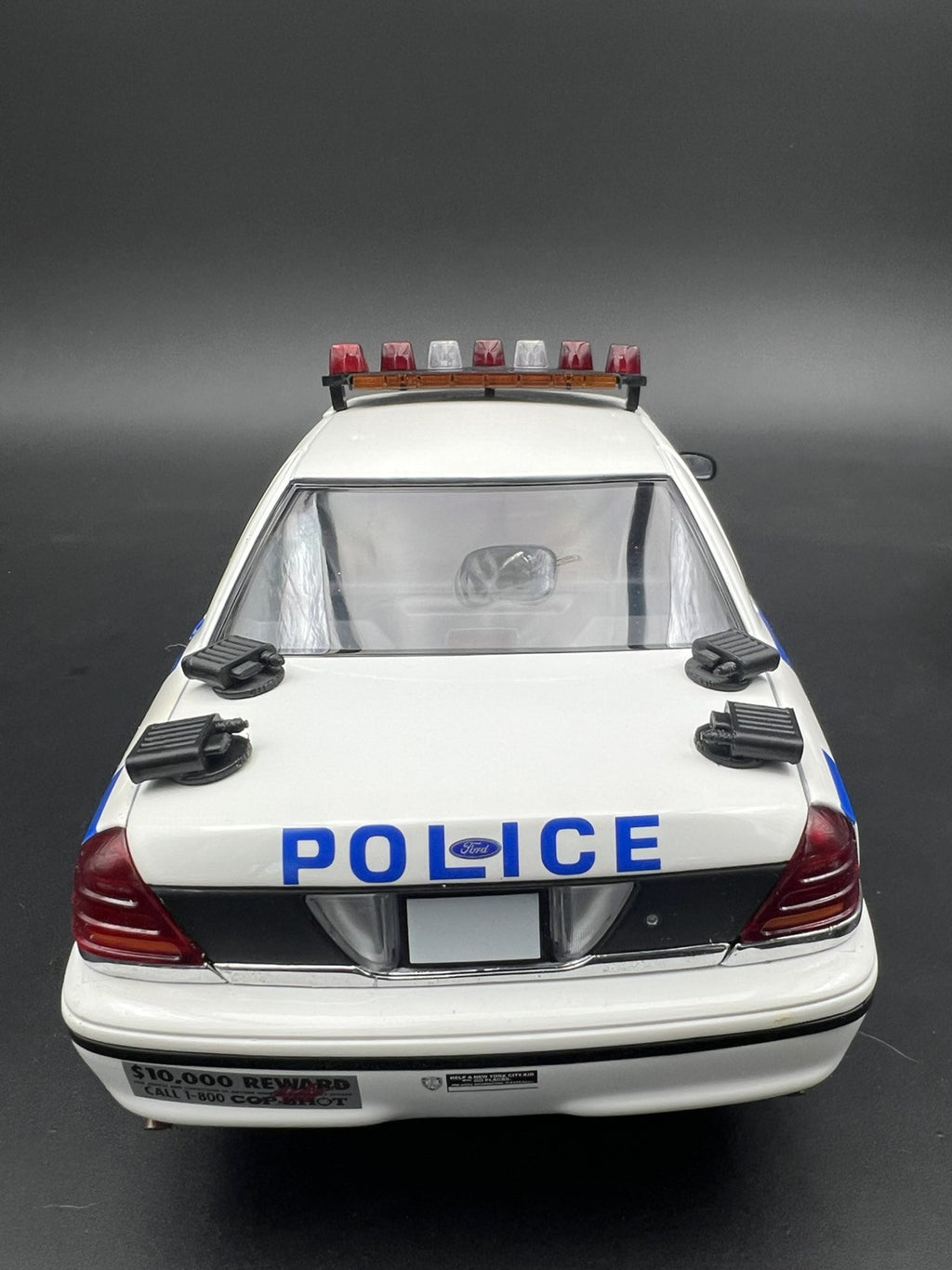 4 Pack 1/18 ALPR License Plate Reader Scanner Police Car SUV Lightbar Sheriff3