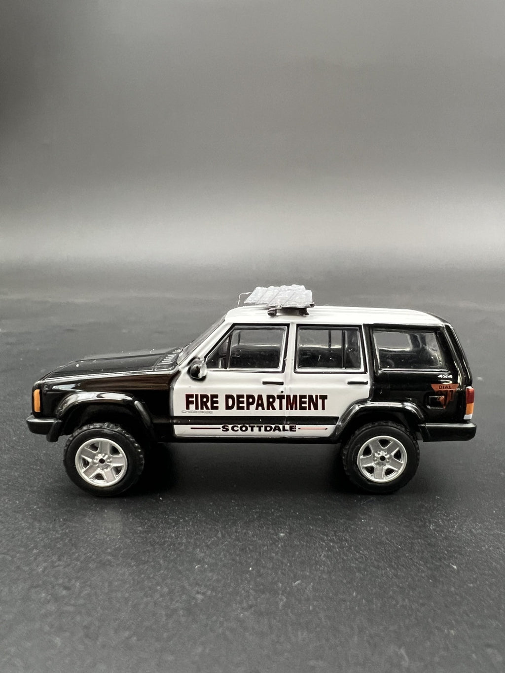 2 Pack 1/64 Federal Signal Old Vector Vision Lightbar For Greenlight Police Cars12