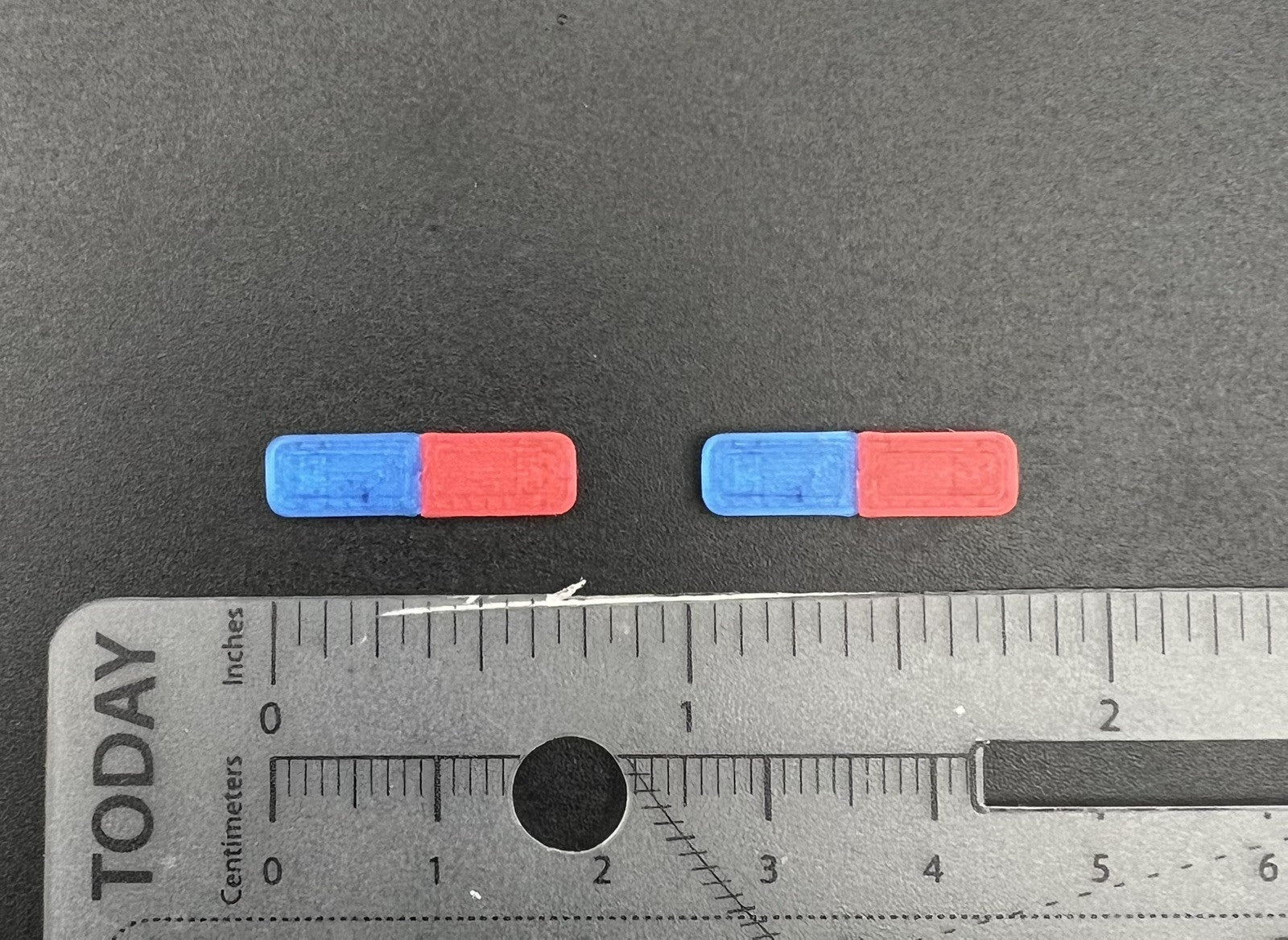 2 Pack 1/64 Blue Red LED Style Whelen Lightbar Greenlight Police Fire Ambulance1