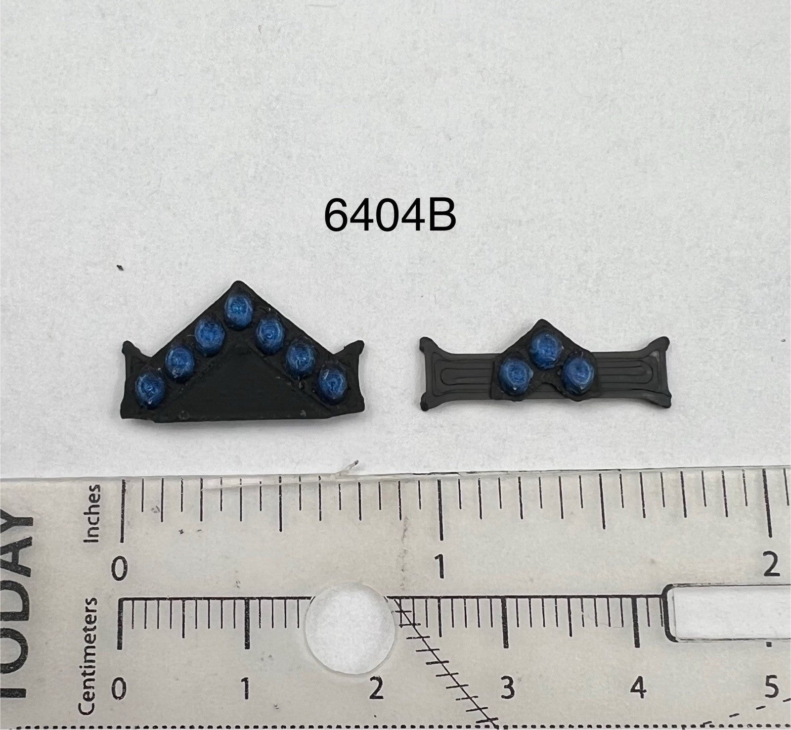 2 Pack 1/64 Blue Vision SLR Mini Lightbar Greenlight Police Car Sheriff Patrol0