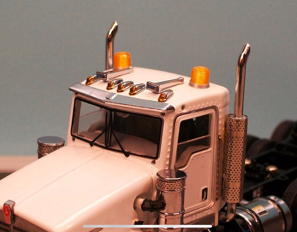 4 Pack 1/50 Amber Vintage Beacon Strobe Light TWH WSI First Gear Peterbilt Truck2