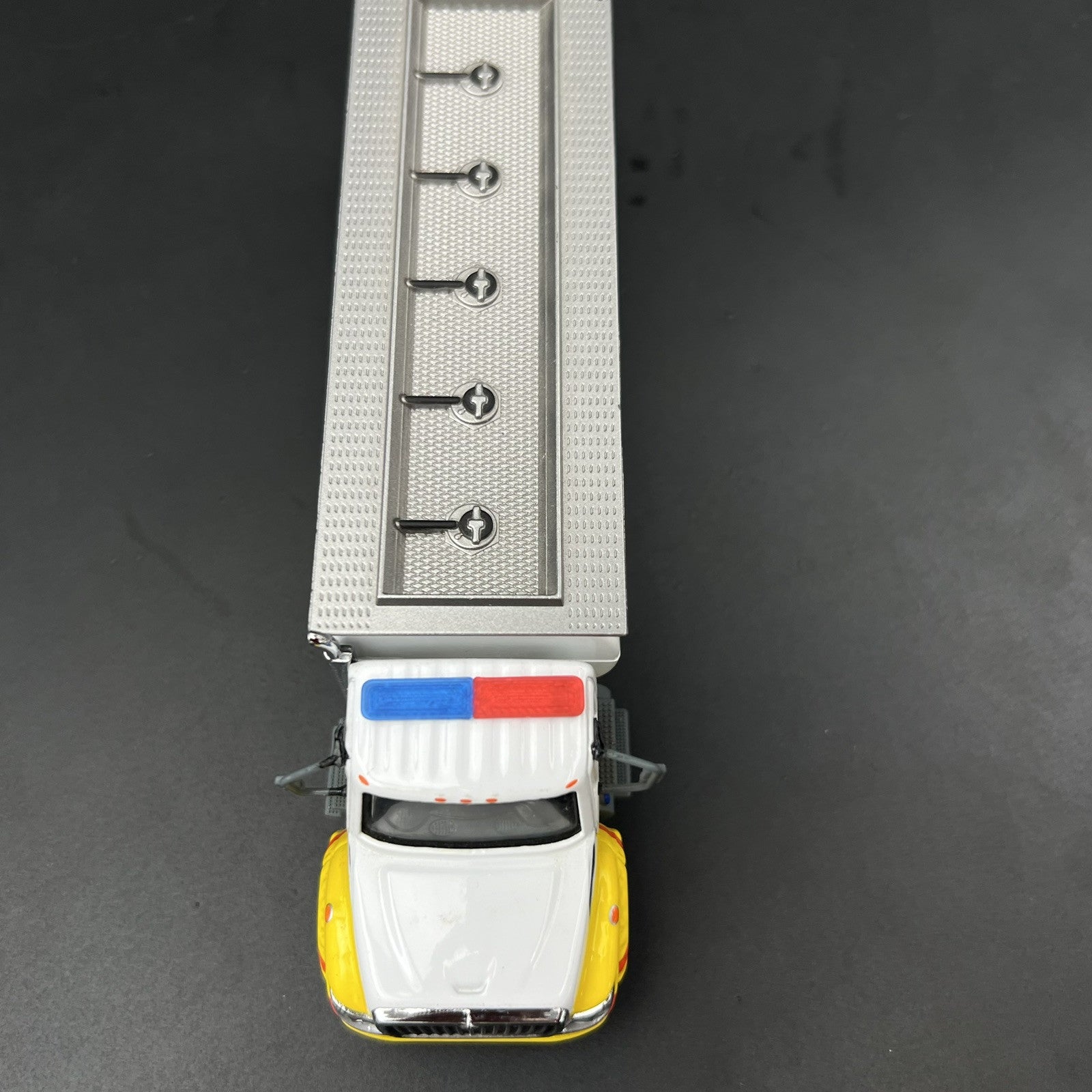 2 Pack 1/64 Whelen Long Blue Red Lightbar Code 3 Fire DCP Tow Truck Trailers3