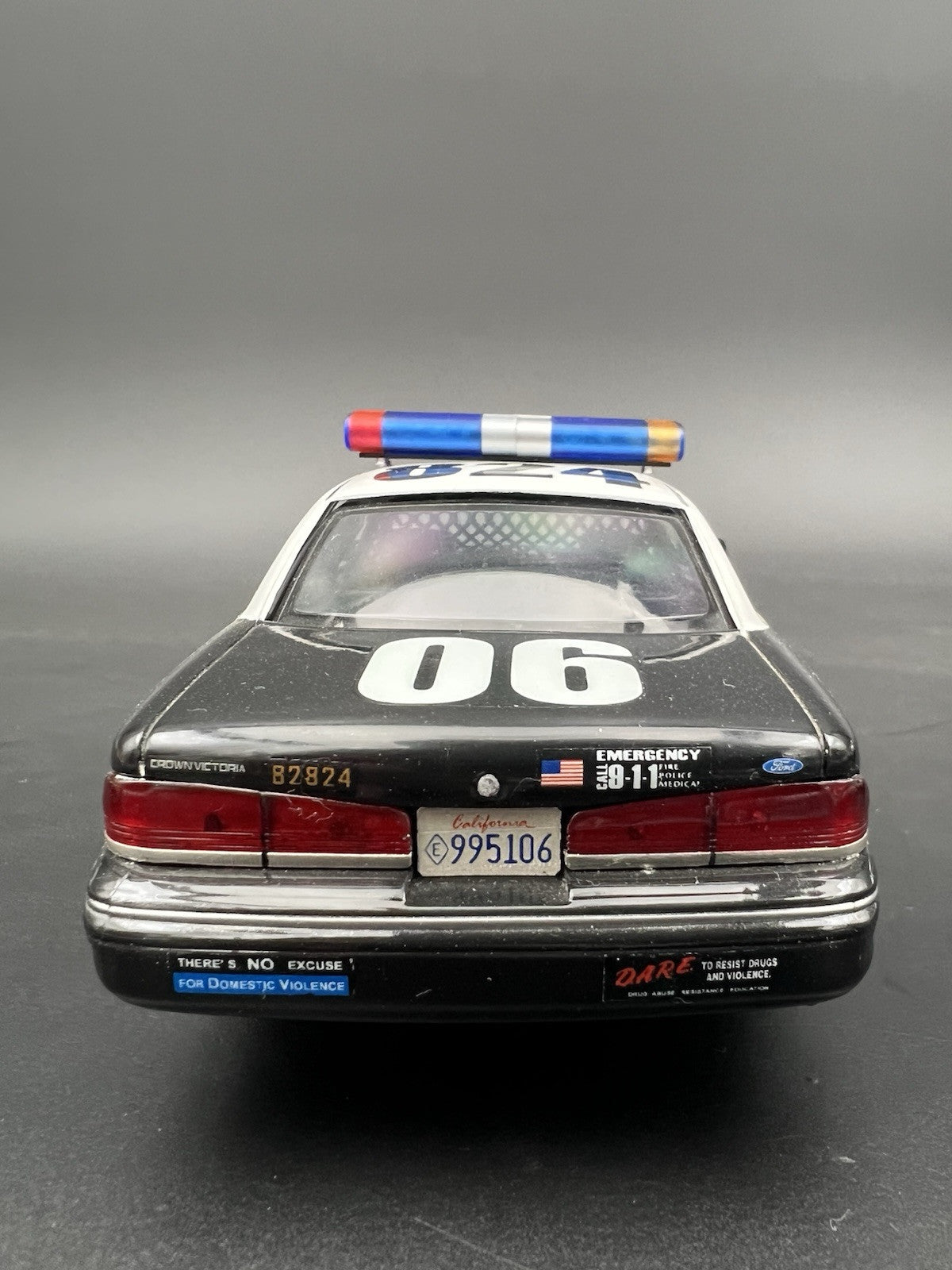 1/24 1/25 LED Ready AeroDynic Lightbar Blue West Virginia State Police WVSP8